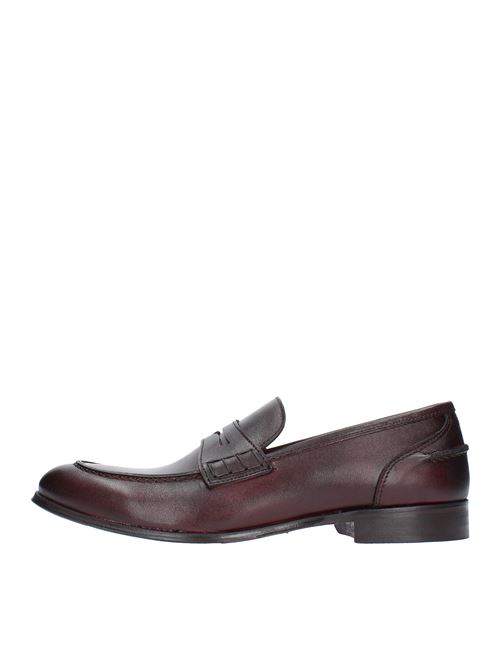 Leather moccasins F.LLI RENNELLA | 1074 7009 VIT.BORDEAUX